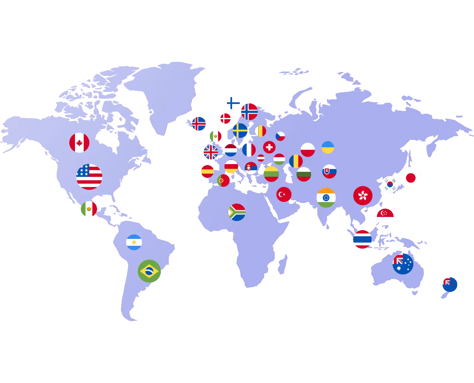 iptv channels world map